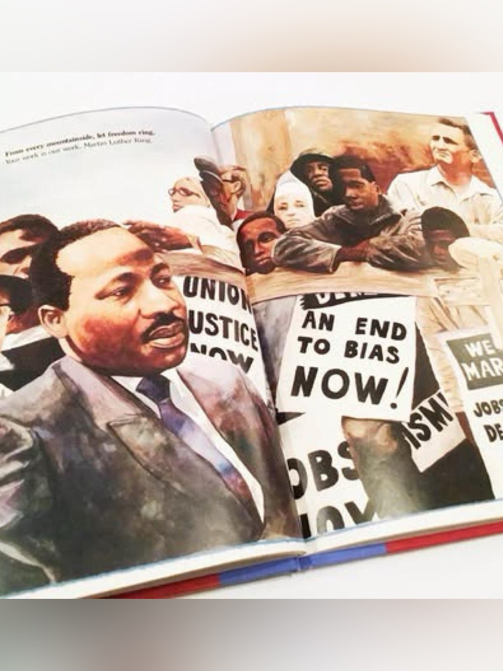 Vintage Martin Luther King Hardcover Collectible Book